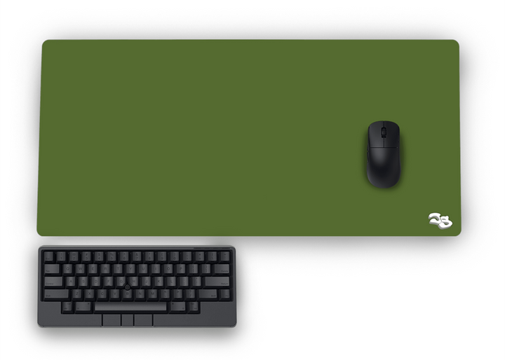 Muted Olive Green - Gaming Mousepad - Jhinsu